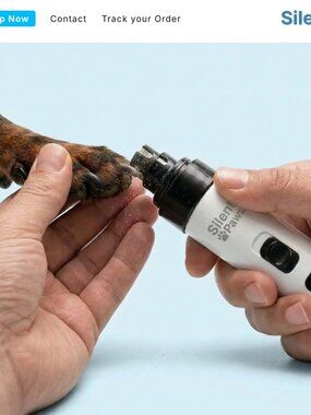 theSilentpaws.com turbo calm trim grinder with 2 extra grinding heads USED ONCE